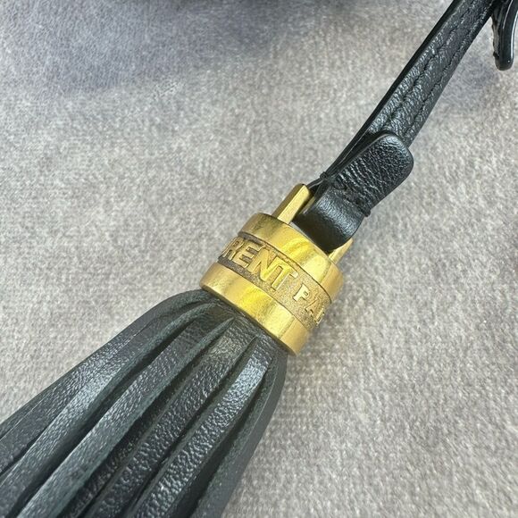 Saint Laurent YSL Raffia Calfskin Leopard Print Monogram Lou Camera Bag Natural - Picture 8 of 16